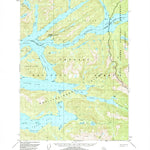 United States Geological Survey Ketchikan D-5, AK (1952, 63360-Scale) digital map