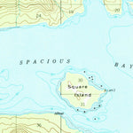 United States Geological Survey Ketchikan D-6, AK (1952, 63360-Scale) digital map