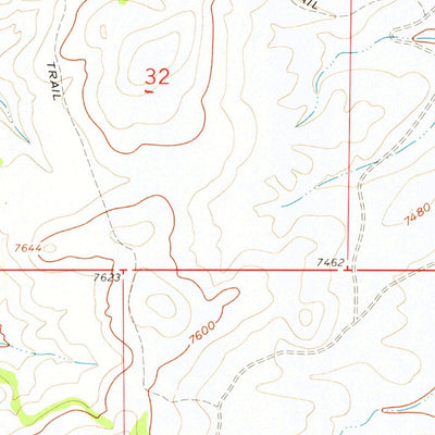 United States Geological Survey Ketchum Buttes, WY (1961, 24000-Scale) digital map