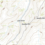 United States Geological Survey Ketchum Buttes, WY (2021, 24000-Scale) digital map