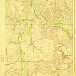 United States Geological Survey Ketchum Mountain, TX (1923, 62500-Scale) digital map