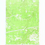 United States Geological Survey Ketchum Reservoir, OR (1977, 24000-Scale) digital map