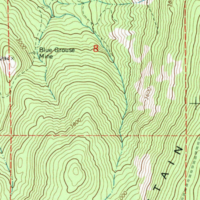 United States Geological Survey Kettle Falls, WA (1969, 24000-Scale) digital map