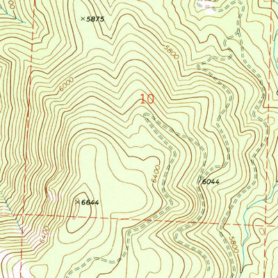 United States Geological Survey Kettle Rock, CA (1972, 24000-Scale) digital map