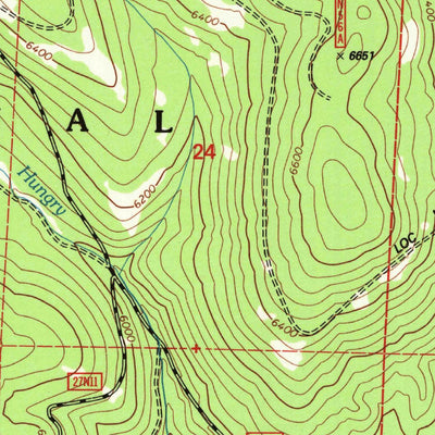 United States Geological Survey Kettle Rock, CA (1994, 24000-Scale) digital map