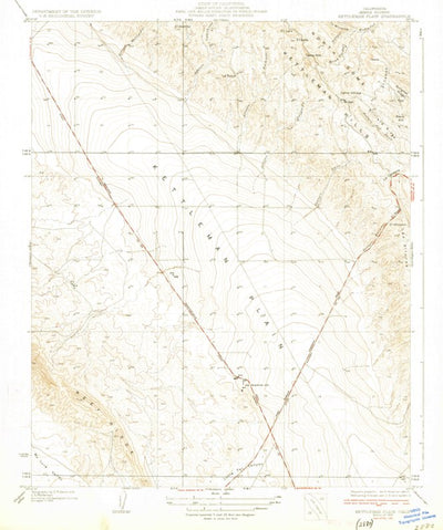 United States Geological Survey Kettleman Plain, CA (1933, 31680-Scale) digital map