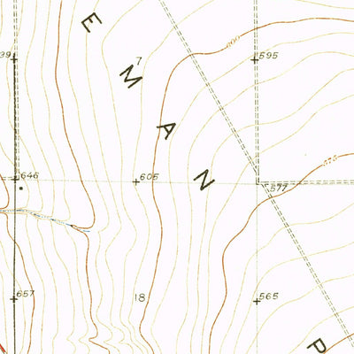 United States Geological Survey Kettleman Plain, CA (1933, 31680-Scale) digital map