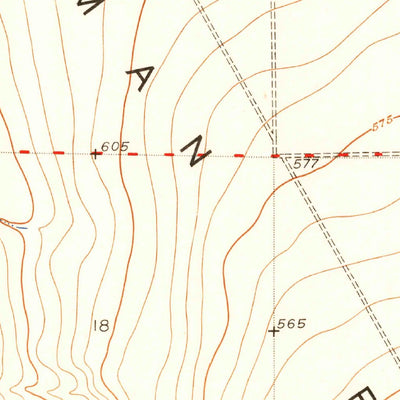 United States Geological Survey Kettleman Plain, CA (1950, 24000-Scale) digital map