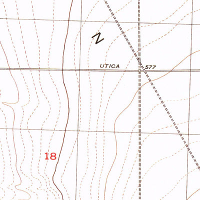 United States Geological Survey Kettleman Plain, CA (1953, 24000-Scale) digital map