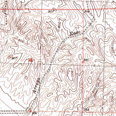 United States Geological Survey Kettleman Plain, CA (1953, 24000-Scale) digital map
