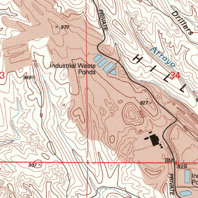 United States Geological Survey Kettleman Plain, CA (1994, 24000-Scale) digital map