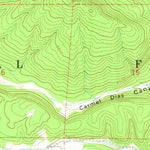 United States Geological Survey Kettner Canyon, NM (1963, 24000-Scale) digital map