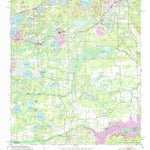 United States Geological Survey Keuka, FL (1949, 24000-Scale) digital map