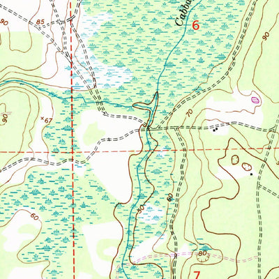 United States Geological Survey Keuka, FL (1949, 24000-Scale) digital map