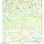 United States Geological Survey Keuka, FL (1993, 24000-Scale) digital map