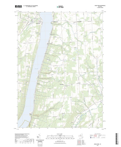 United States Geological Survey Keuka Park, NY (2023, 24000-Scale) digital map