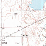 United States Geological Survey Kevin South, MT (1986, 24000-Scale) digital map