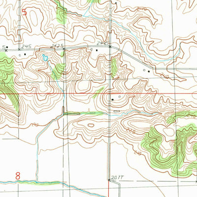 United States Geological Survey Kewanee North, IL (1983, 24000-Scale) digital map