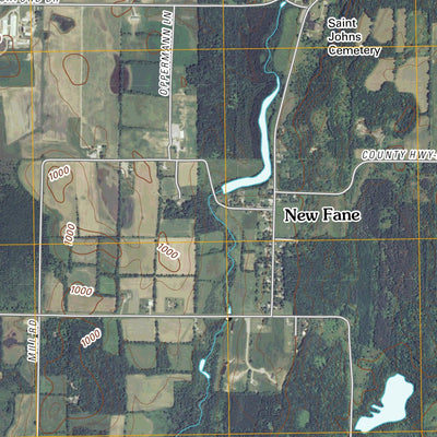 United States Geological Survey Kewaskum, WI (2010, 24000-Scale) digital map