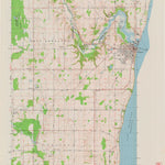 United States Geological Survey Kewaunee, WI (1978, 24000-Scale) digital map