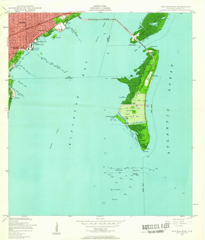 United States Geological Survey Key Biscayne, FL (1947, 24000-Scale) digital map