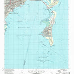 United States Geological Survey Key Biscayne, FL (1994, 24000-Scale) digital map