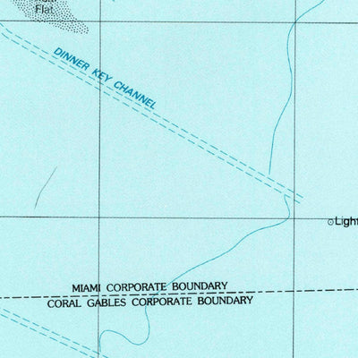 United States Geological Survey Key Biscayne, FL (1994, 24000-Scale) digital map
