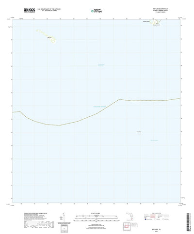 United States Geological Survey Key Lois, FL (2021, 24000-Scale) digital map