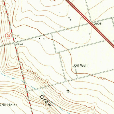 United States Geological Survey Key, TX (1970, 24000-Scale) digital map