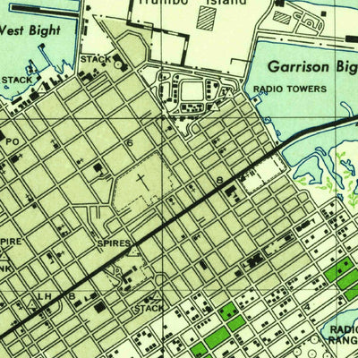 United States Geological Survey Key West, FL (1943, 25000-Scale) digital map
