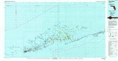 United States Geological Survey Key West, FL (1983, 100000-Scale) digital map