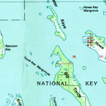 United States Geological Survey Key West, FL (1983, 100000-Scale) digital map
