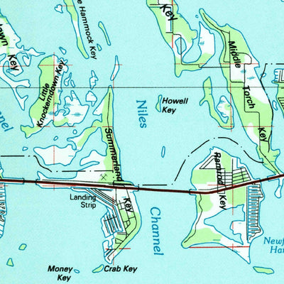 United States Geological Survey Key West, FL (1983, 100000-Scale) digital map