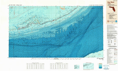 United States Geological Survey Key West, FL (1989, 250000-Scale) digital map