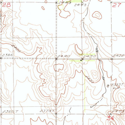 United States Geological Survey Keyapaha NW, SD (1982, 24000-Scale) digital map
