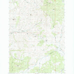 United States Geological Survey Keyes Mountain, OR (1988, 24000-Scale) digital map