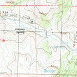 United States Geological Survey Keyes Mountain, OR (1988, 24000-Scale) digital map