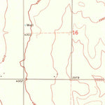 United States Geological Survey Keyes West, OK (1971, 24000-Scale) digital map