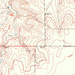 United States Geological Survey Keyes West, OK (1971, 24000-Scale) digital map