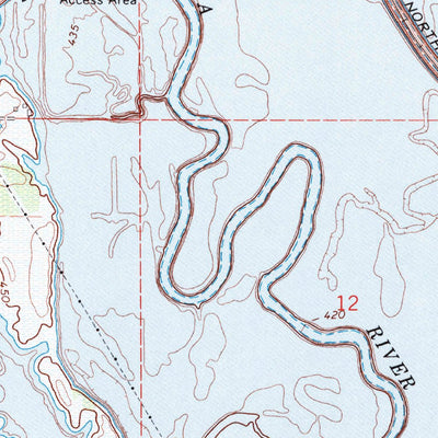 United States Geological Survey Keyesport, IL (1969, 24000-Scale) digital map