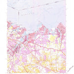 United States Geological Survey Keyport, NJ-NY (1954, 24000-Scale) digital map