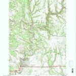 United States Geological Survey Keys Creek, OR (1992, 24000-Scale) digital map