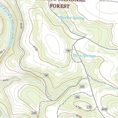 United States Geological Survey Keys Creek, OR (2020, 24000-Scale) digital map