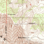 United States Geological Survey Keys View, CA (1998, 24000-Scale) digital map