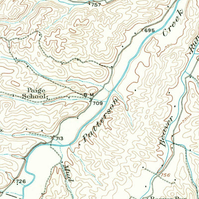 United States Geological Survey Keyser, WV-MD (1920, 62500-Scale) digital map