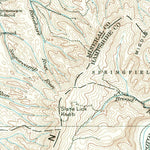 United States Geological Survey Keyser, WV-MD (1920, 62500-Scale) digital map