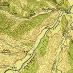 United States Geological Survey Keyser, WV-MD (1922, 62500-Scale) digital map