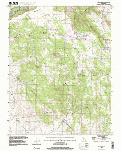 United States Geological Survey Keystone, CA (2000, 24000-Scale) digital map