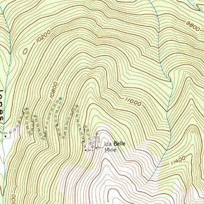 United States Geological Survey Keystone, CO (1958, 24000-Scale) digital map