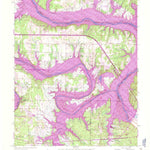 United States Geological Survey Keystone Dam, OK (1958, 24000-Scale) digital map
